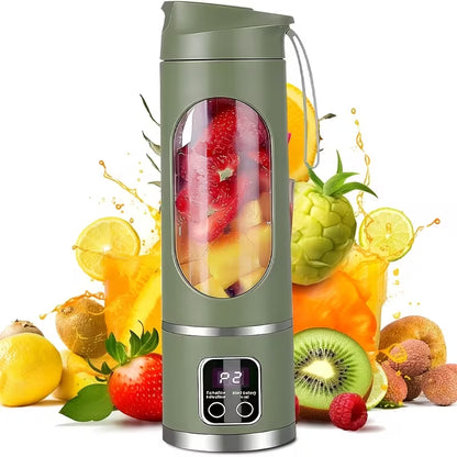 KHANZA BlendGo™ 2-in-1 Portable Blender & Juicer