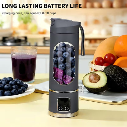 KHANZA BlendGo™ 2-in-1 Portable Blender & Juicer