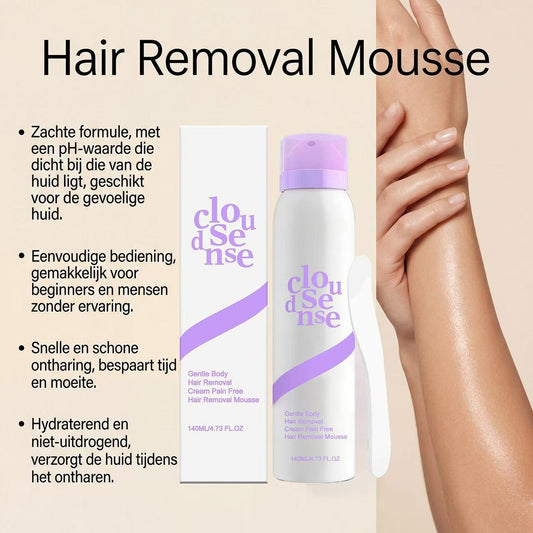 Gentle Hair Removal Mousse Spray